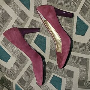 Anne Klein heels colorblock size 7.5‎